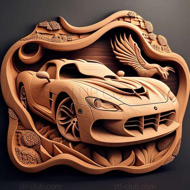 3D модель Dodge Viper (STL)